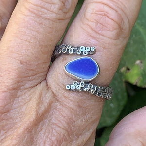 Blue Drop Davenport Tentacle Ring size 11