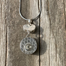 Load image into Gallery viewer, Cobalt Sand Dollar Pendant