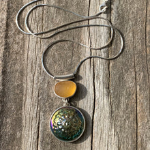 Load image into Gallery viewer, Bright Yellow Urchin Pendant
